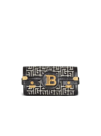 B-Buzz Pouch 23 i monogrammerad jacquardcanvas och läder