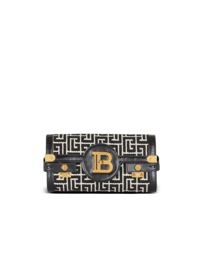B-Buzz Pouch 23 i monogrammerad jacquardcanvas och läder B-Buzz Pouch 23 i monogrammerad jacquardcanvas och läder