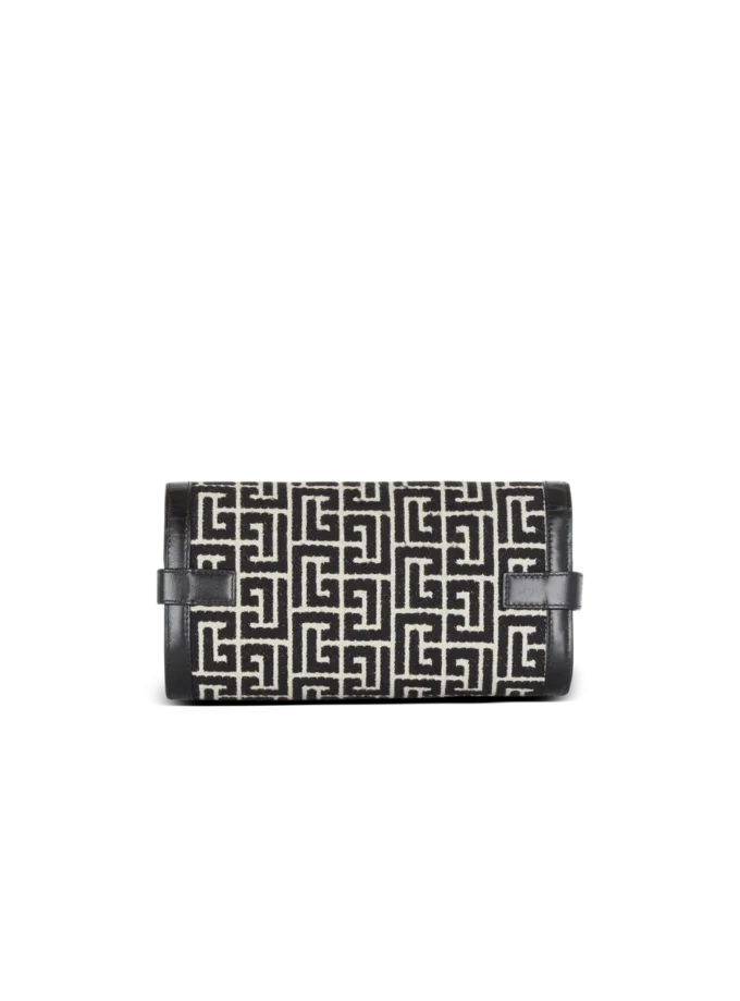 B-Buzz Pouch 23 i monogrammerad jacquardcanvas och läder B-Buzz Pouch 23 i monogrammerad jacquardcanvas och läder
