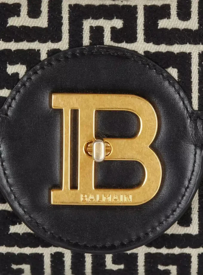 B-Buzz Pouch 23 i monogrammerad jacquardcanvas och läder B-Buzz Pouch 23 i monogrammerad jacquardcanvas och läder
