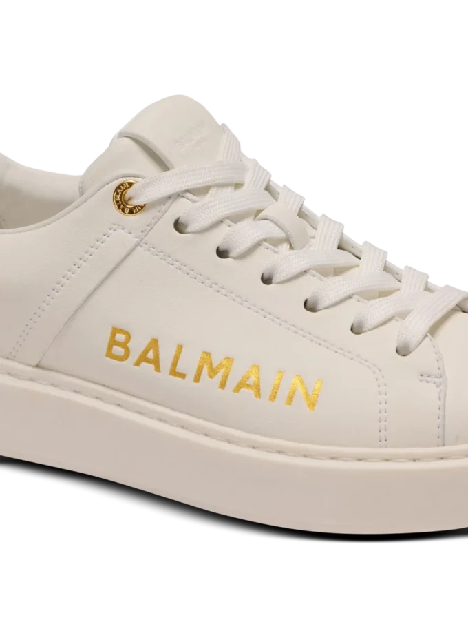 B-Court sneakers i kalvskinn med tryck B-Court sneakers i kalvskinn med tryck