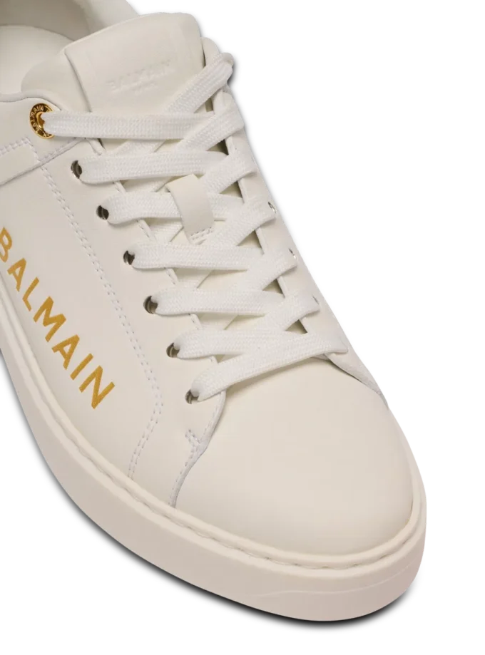 B-Court sneakers i kalvskinn med tryck B-Court sneakers i kalvskinn med tryck