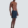 Badshorts med Balmain College-logotyp