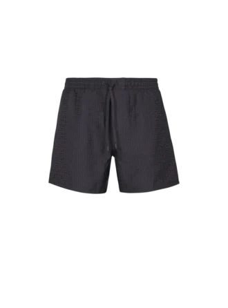 Badshorts med monogram