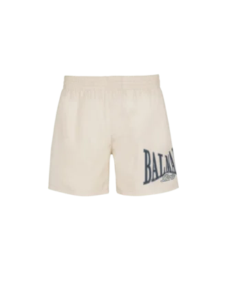 Badshorts med tryck