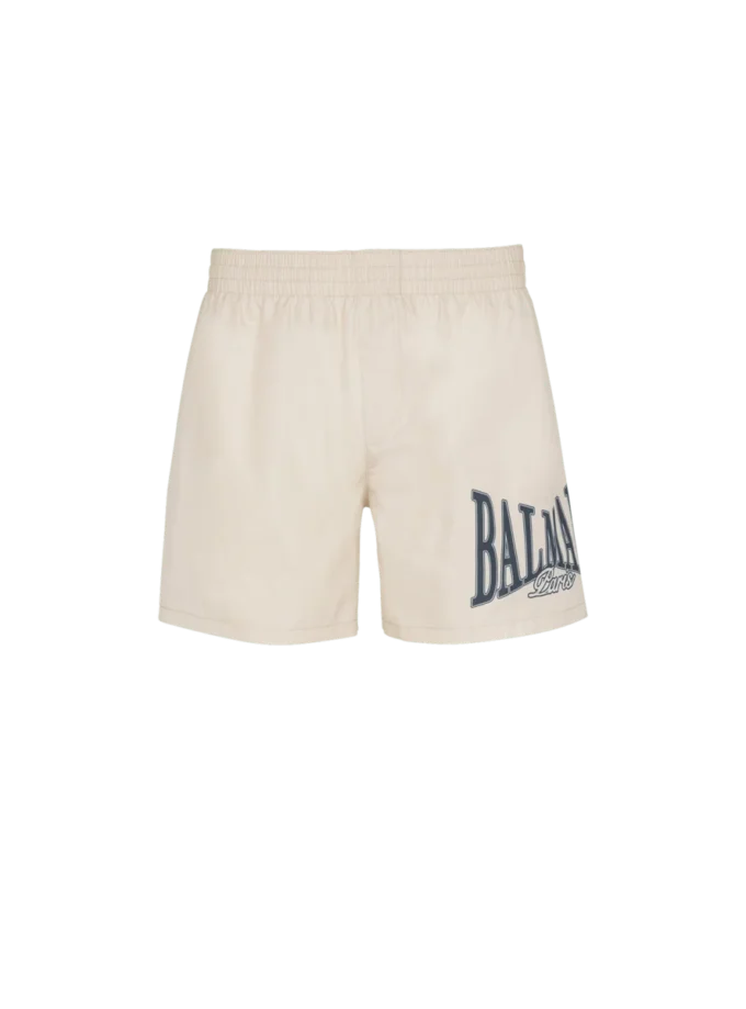 Badshorts med tryck