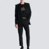 Balmain Chaînes Logo-tryckt T-shirt