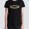 Balmain Chaînes Logo-tryckt T-shirt