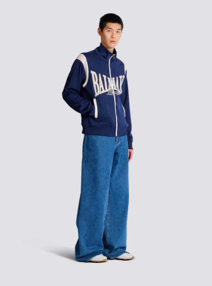Balmain College jacka med dragkedja