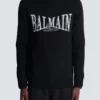Balmain College jacquardstickad tröja