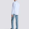 Balmain Écusson-broderad bomullsskjorta Balmain Écusson-broderad bomullsskjorta
