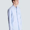 Balmain Écusson-broderad bomullsskjorta Balmain Écusson-broderad bomullsskjorta
