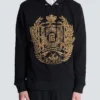 Balmain Écusson broderad hoodie