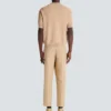 Balmain Écusson broderad stickad polotröja Balmain Écusson broderad stickad polotröja