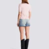 Balmain Emblème-broderad stickad topp