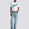 Balmain Lettre flockad T-shirt
