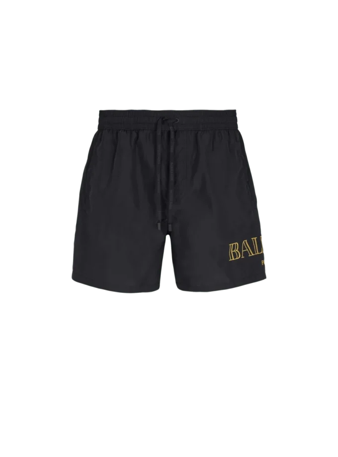 Balmain-logotyp badshorts Balmain-logotyp badshorts