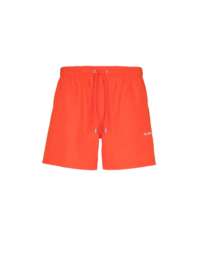 Balmain-logotyp badshorts Balmain-logotyp badshorts
