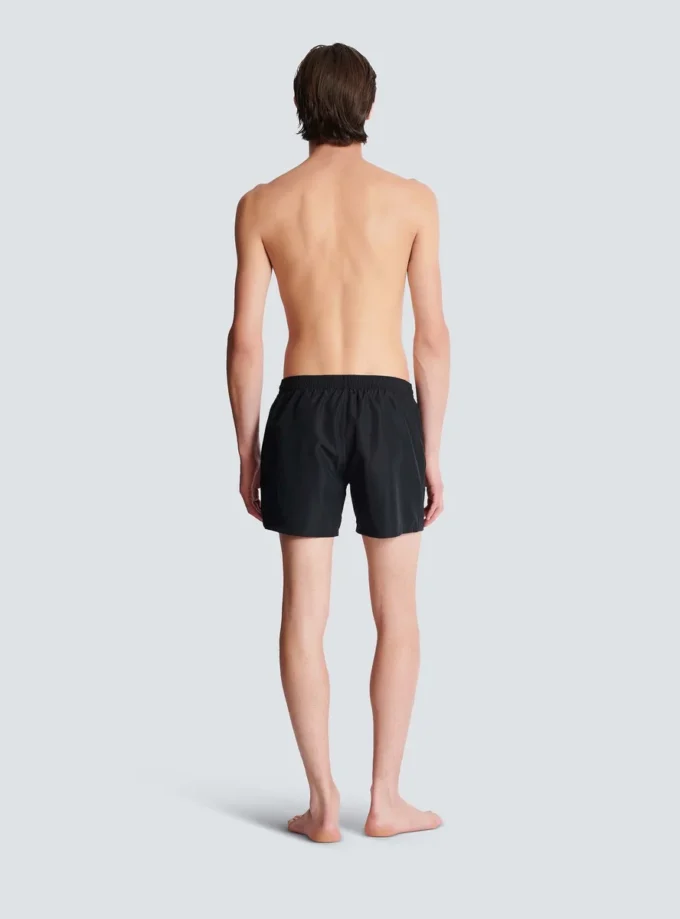 Balmain-logotyp badshorts Balmain-logotyp badshorts