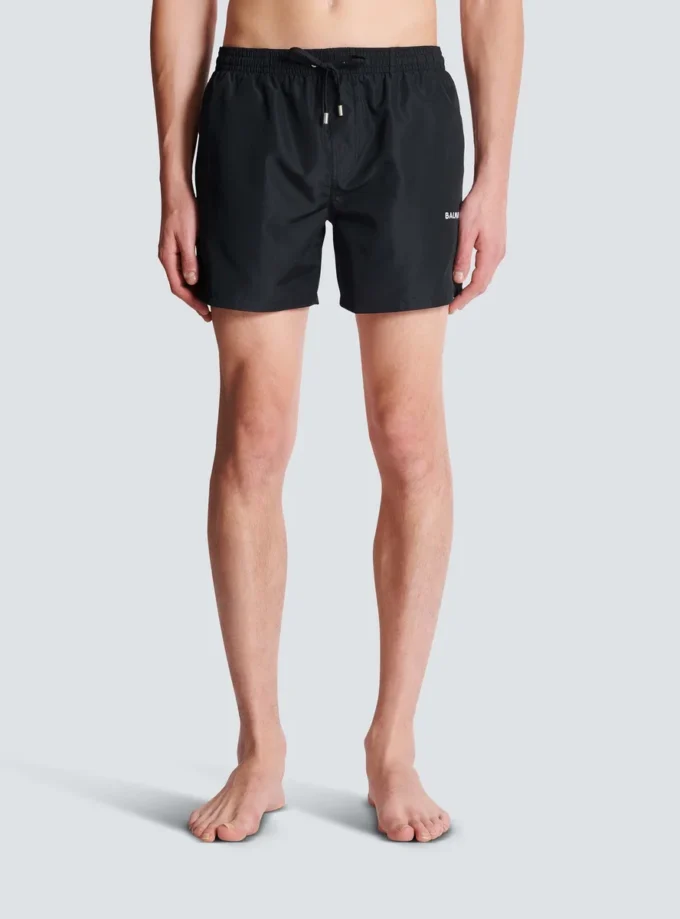 Balmain-logotyp badshorts Balmain-logotyp badshorts