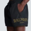 Balmain-logotyp badshorts Balmain-logotyp badshorts