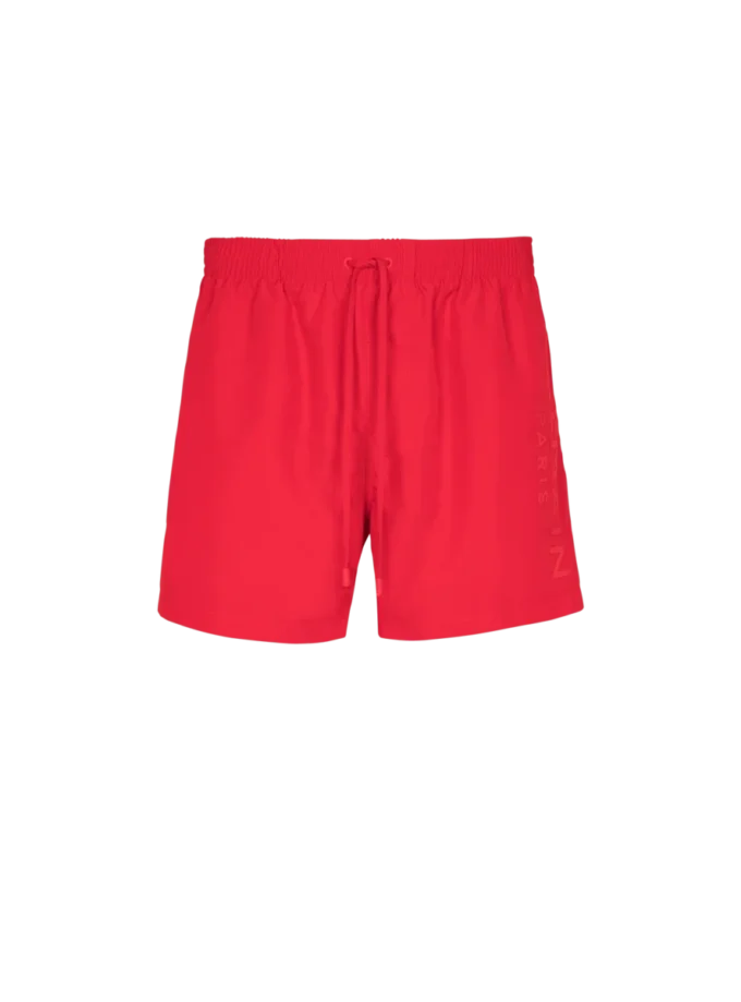 Balmain Paris broderade badshorts