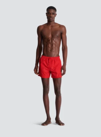 Balmain Paris broderade badshorts