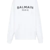 Balmain Paris-tryckt sweatshirt