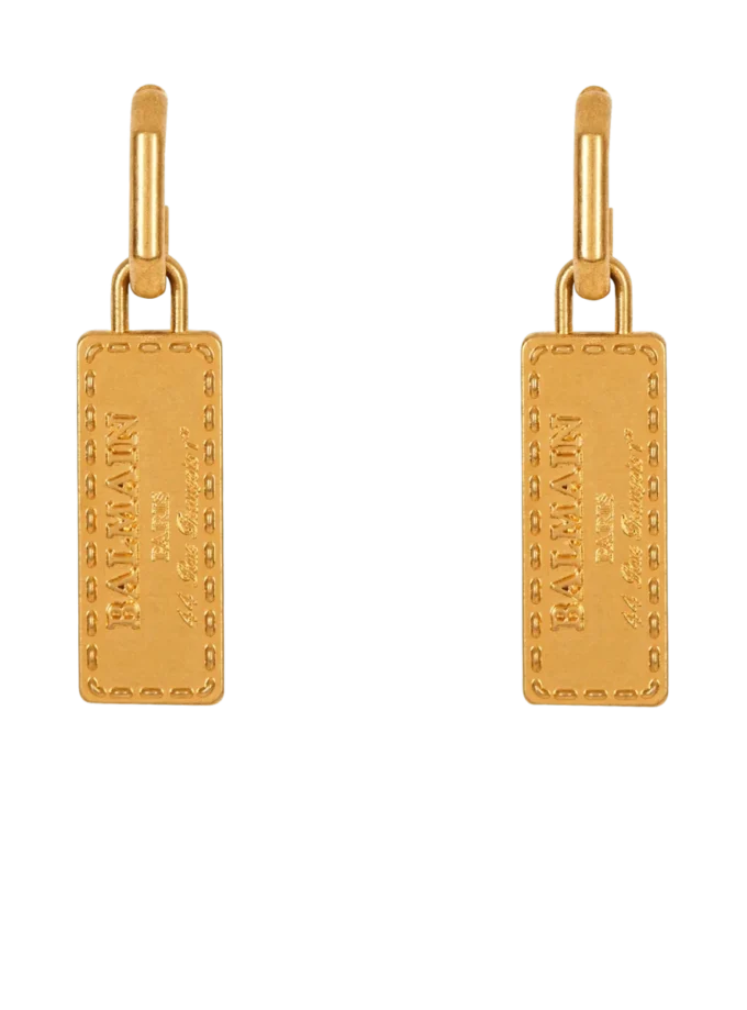 Balmain Signature Tubular örhängen
