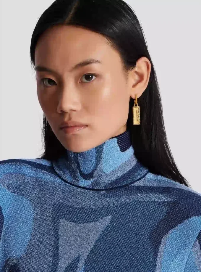 Balmain Signature Tubular örhängen