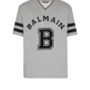 Balmain Sport T-shirt med V-ringning