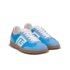 Balmain Swan sneakers i läder, mocka och nylon Balmain Swan sneakers i läder, mocka och nylon