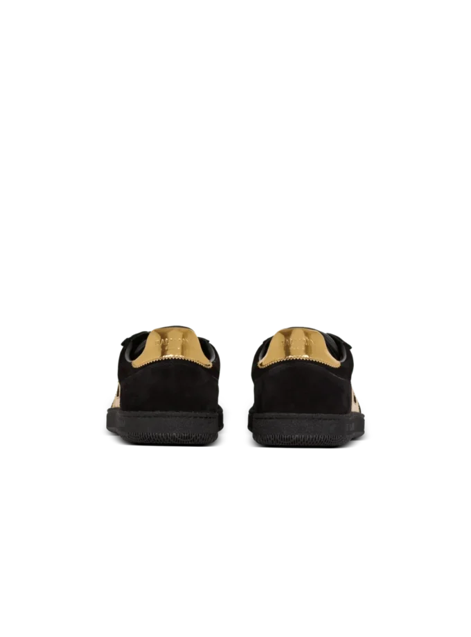 Balmain Swan sneakers i mocka och lackläder Balmain Swan sneakers i mocka och lackläder