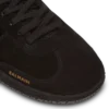Balmain Swan sneakers i mocka och lackläder