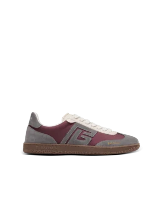 Balmain Swan sneakers i mocka och nylon