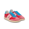 Balmain Swan sneakers i mocka och nylon