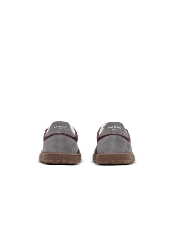 Balmain Swan sneakers i mocka och nylon
