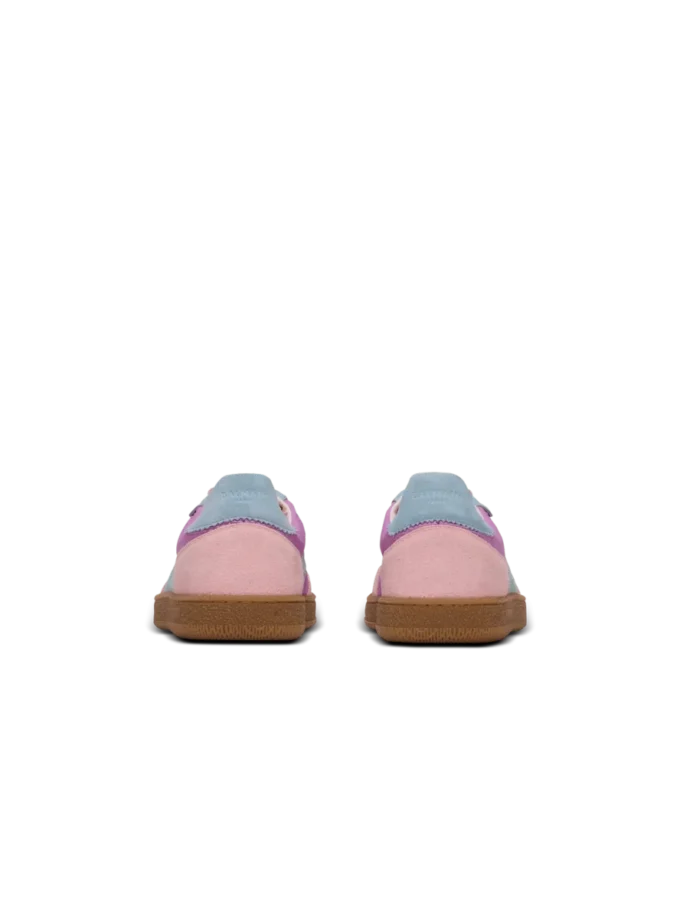 Balmain Swan sneakers i mocka och nylon Balmain Swan sneakers i mocka och nylon