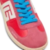 Balmain Swan sneakers i mocka och nylon