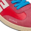 Balmain Swan sneakers i mocka och nylon