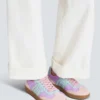 Balmain Swan sneakers i mocka och nylon Balmain Swan sneakers i mocka och nylon