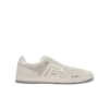 Balmain Swan sneakers i mocka och slätt läder Balmain Swan sneakers i mocka och slätt läder