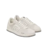 Balmain Swan sneakers i mocka och slätt läder Balmain Swan sneakers i mocka och slätt läder