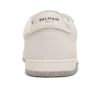 Balmain Swan sneakers i mocka och slätt läder Balmain Swan sneakers i mocka och slätt läder