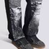 Balmain Swan sneakers i PB Labyrinth jacquard