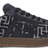 Balmain Swan sneakers i PB Labyrinth jacquard