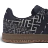 Balmain Swan sneakers i PB Labyrinth jacquard