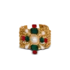 Barockarmband med kedjor och pärlor