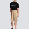 Bermudashorts i bomullscanvas Bermudashorts i bomullscanvas