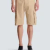 Bermudashorts i bomullscanvas Bermudashorts i bomullscanvas
